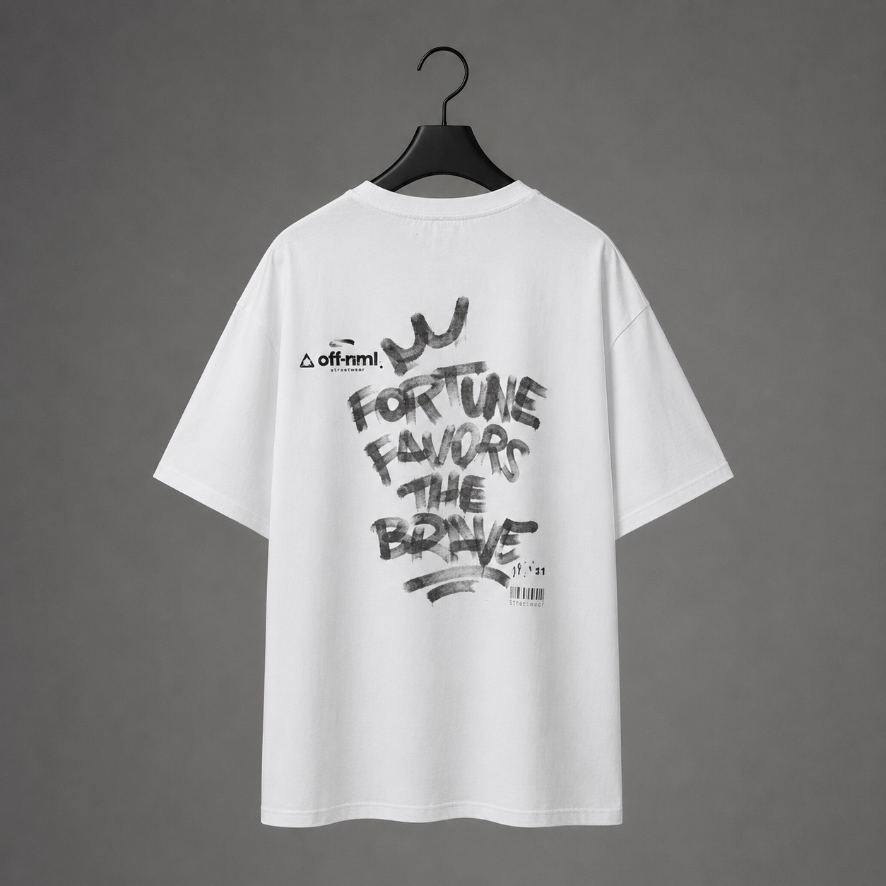Polera Loose Fit Heavy Premium - Fortune Blanca