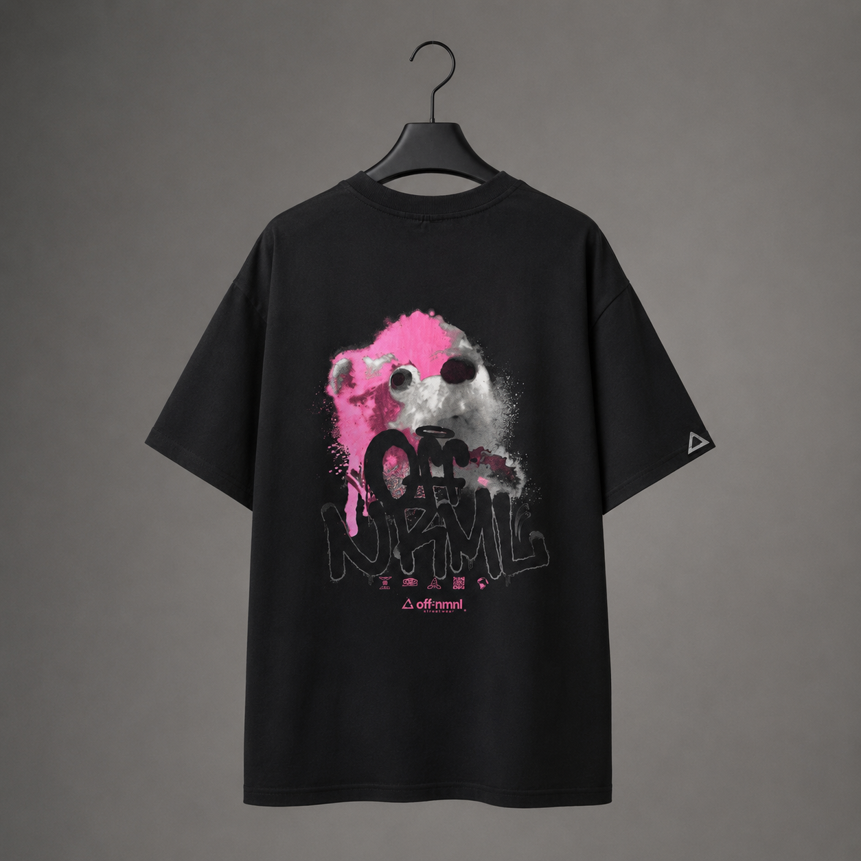 Polera Loose Fit Heavy Premium - Teddy BB Negra