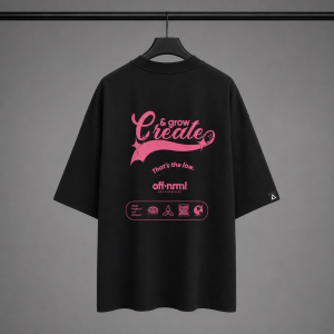 Polera Oversize Heavyweight - Create Rosa