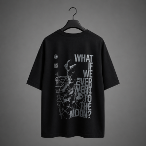 Polera Oversize Heavyweight - What the Moon?